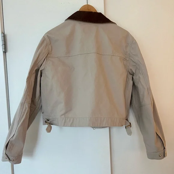 TNA Barkley Lightweight Jacket in Marcona Beige - Picture 3 of 7